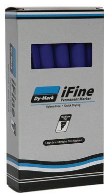 DYMARK IFINE INK MARKER BLUE